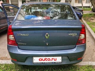 2010 Renault Logan I Рестайлинг, синий, 750000 рублей, вид 3