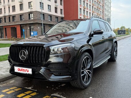 2020 Mercedes-Benz GLS 350 d II (X167), чёрный, 9700000 рублей, вид 1