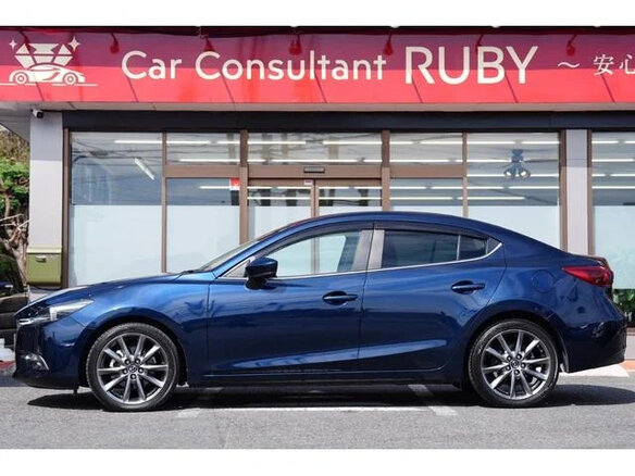 2016 Mazda Axela III Рестайлинг, синий, 893000 рублей - вид 4