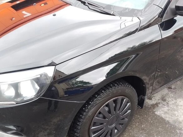 2020 Lada (ВАЗ) Vesta I, чёрный, 795999 рублей - вид 5