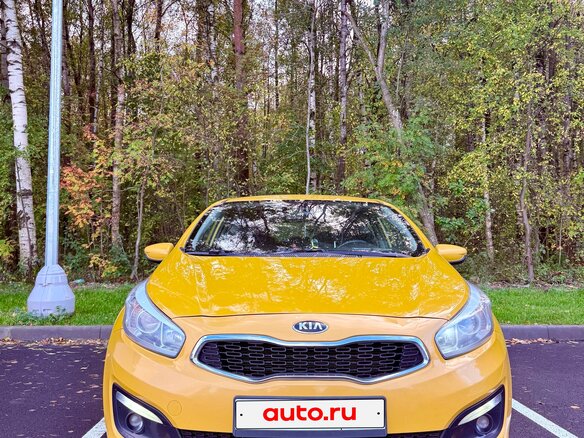 2015 Kia Ceed II Рестайлинг, жёлтый, 1220000 рублей - вид 5