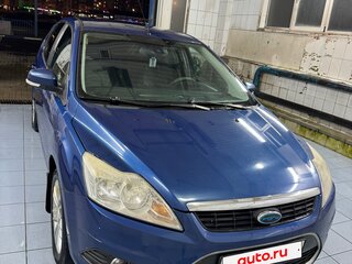2008 Ford Focus II Рестайлинг, синий, 570000 рублей, вид 4