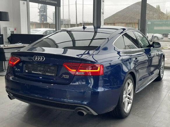 2012 Audi A5 I (8T) Рестайлинг, синий, 1490000 рублей - вид 5