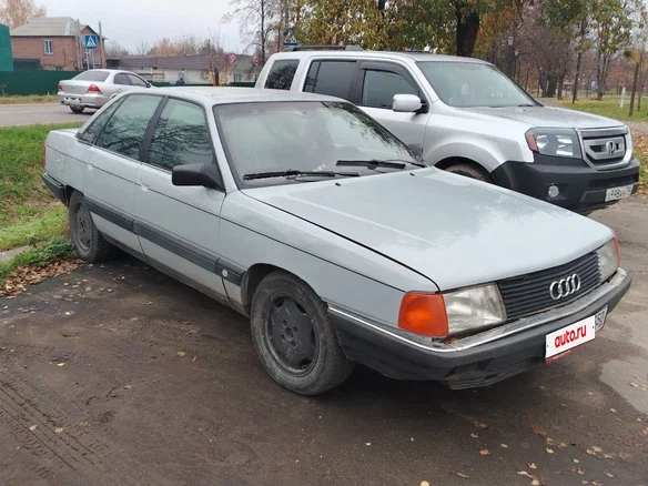 1989 Audi 100 III (C3) Рестайлинг, серый, 165000 рублей - вид 1