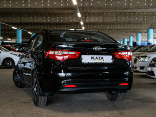2014 Kia Rio III, чёрный, 979000 рублей, вид 4