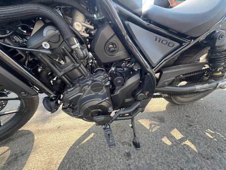 2022 Honda CMX 1100 Rebel, чёрный, 920000 рублей, вид 4