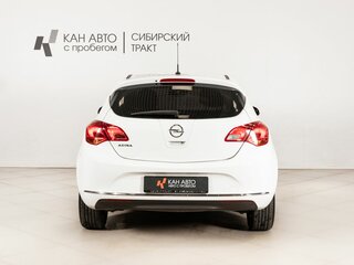2013 Opel Astra J Рестайлинг, белый, 609400 рублей, вид 4