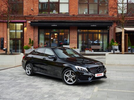2017 Mercedes-Benz C-Класс 200 IV (W205), чёрный, 2450000 рублей, вид 4