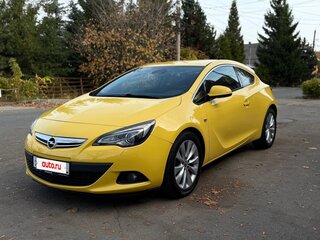 2014 Opel Astra GTC J Рестайлинг, жёлтый, 1100000 рублей, вид 1