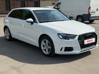 2016 Audi A3 III (8V) Рестайлинг, белый, 1390000 рублей, вид 3