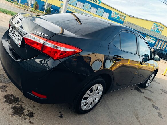 2013 Toyota Corolla XI (E160, E170, E180), чёрный, 1100000 рублей - вид 8