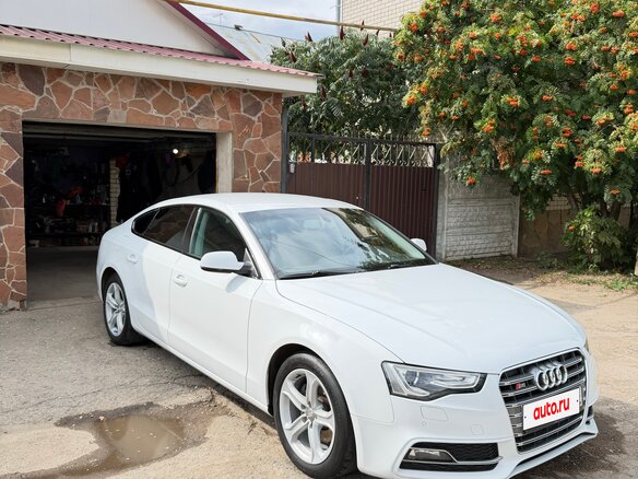 2013 Audi A5 I (8T) Рестайлинг, белый, 1500000 рублей - вид 1