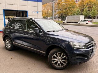 2012 Volkswagen Touareg II, синий, 2300000 рублей, вид 2