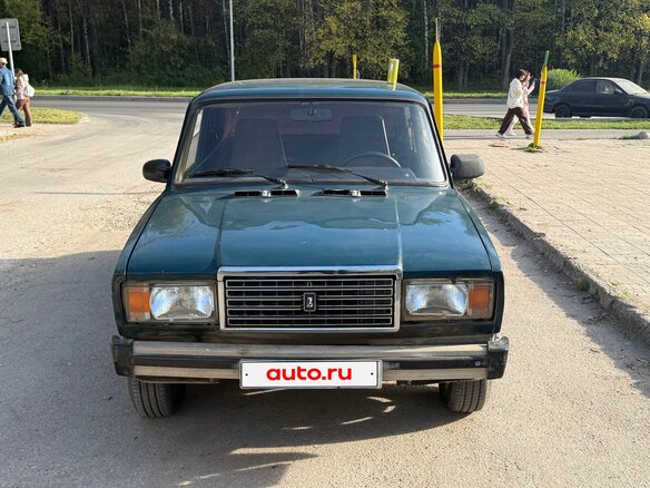 2001 Lada (ВАЗ) 2107, синий, 75000 рублей - вид 7