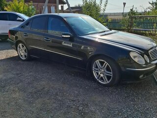 2003 Mercedes-Benz E-Класс 240 III (W211, S211), чёрный, 550000 рублей, вид 3