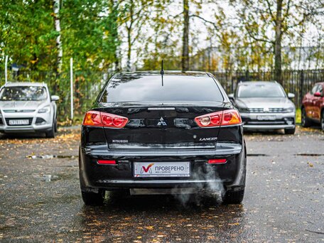 2008 Mitsubishi Lancer X, чёрный, 480000 рублей, вид 4