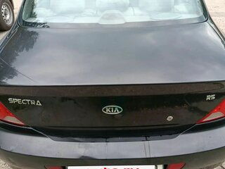 2006 Kia Spectra I Рестайлинг 2, чёрный, 260000 рублей, вид 3