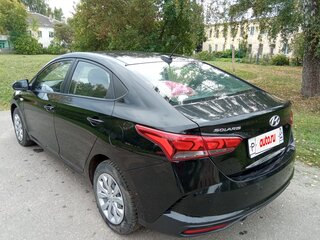 2021 Hyundai Solaris II Рестайлинг, чёрный, 1325000 рублей, вид 3