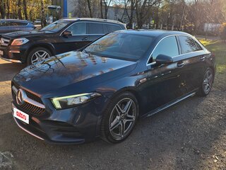 2020 Mercedes-Benz A-Класс 200 IV (W177), синий, 2900000 рублей, вид 3