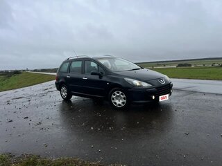2007 Peugeot 307 I Рестайлинг, чёрный, 360000 рублей, вид 2