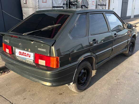 2007 Lada (ВАЗ) 2114, зелёный, 110000 рублей - вид 2