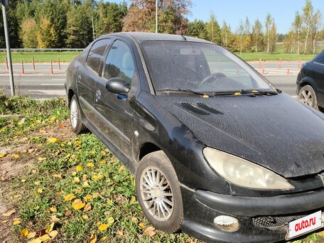 2008 Peugeot 206, чёрный, 260000 рублей, вид 3