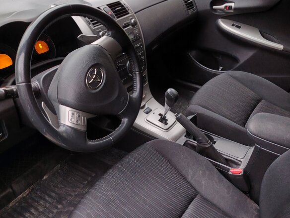 2008 Toyota Corolla AMT X (E140, E150), голубой, 649000 рублей - вид 3