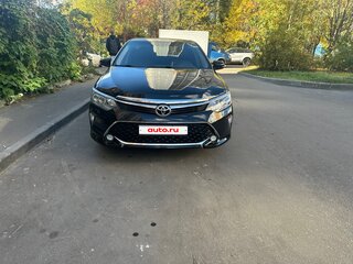 2017 Toyota Camry VII (XV50) Рестайлинг, чёрный, 2250000 рублей, вид 4