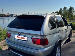 2001 BMW X5 3.0i I (E53), серебристый, 800000 рублей, вид 4
