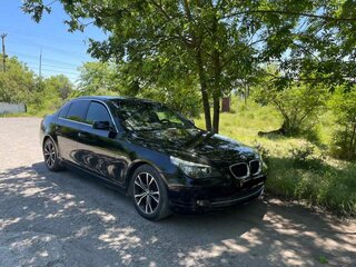 2003 BMW 5 серии 520i V (E60/E61), чёрный, 820000 рублей, вид 3