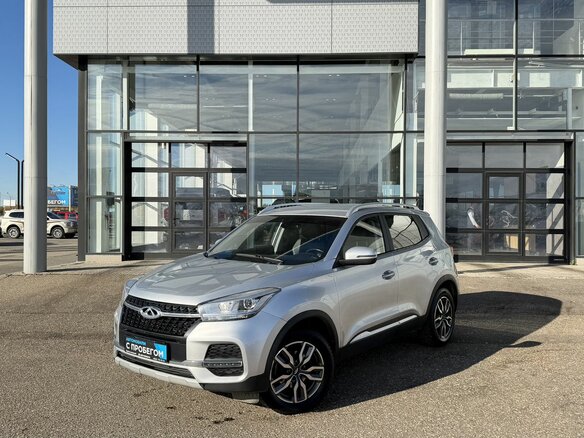 2021 Chery Tiggo 4 I Рестайлинг, серебристый, 990000 рублей