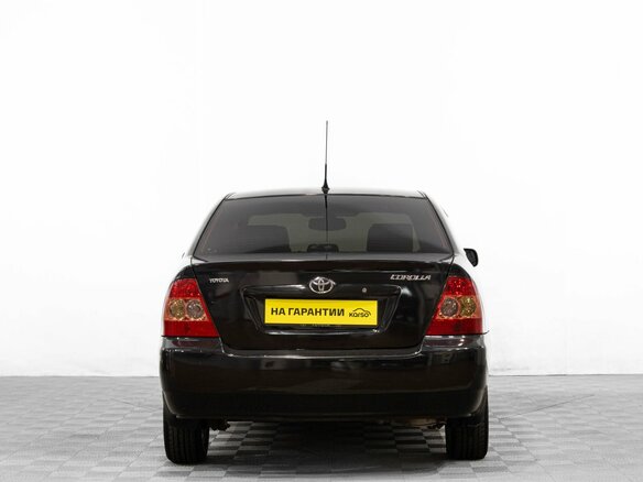 2006 Toyota Corolla IX (E120, E130) Рестайлинг, чёрный, 759000 рублей - вид 4