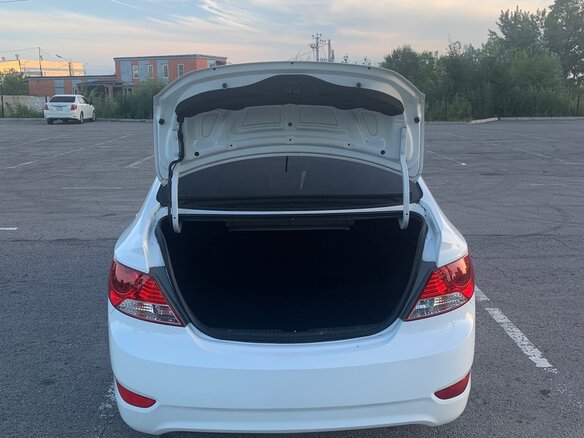 2012 Hyundai Solaris I, белый - вид 5