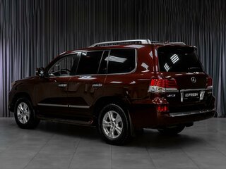 2014 Lexus LX 570 III Рестайлинг, красный, 4150000 рублей, вид 2