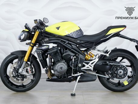 2025 Triumph Speed Triple, жёлтый, 1899000 рублей, вид 2