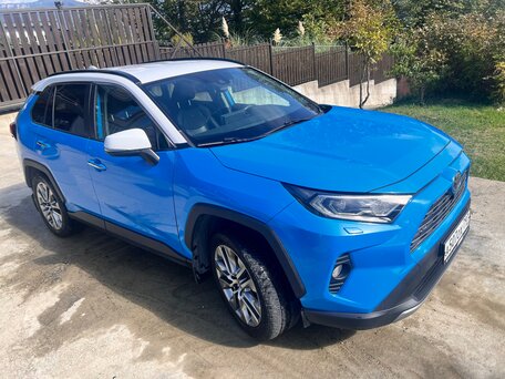 2019 Toyota RAV4 V (XA50), синий, 3300000 рублей, вид 2