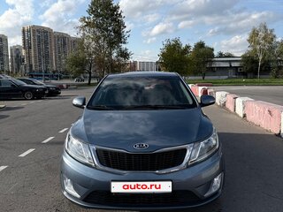 2012 Kia Rio 5-speed III, голубой, 630000 рублей, вид 2