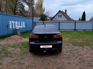 2007 Mitsubishi Lancer X, чёрный, 540000 рублей, вид 5