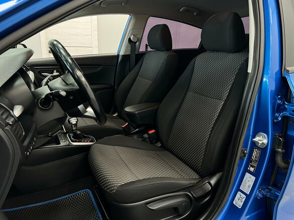 2018 Kia Rio IV, синий, 1150000 рублей - вид 10