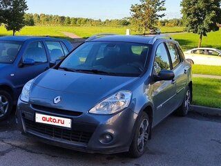 2009 Renault Clio III Рестайлинг, серый, 550000 рублей, вид 1