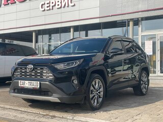 2021 Toyota RAV4 V (XA50), чёрный, 3100000 рублей, вид 2