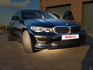2021 BMW 3 серии 320i VII (G2x), чёрный, 3490000 рублей, вид 5