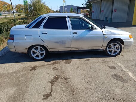 2005 Lada (ВАЗ) 2110, серебристый, 80000 рублей, вид 2