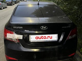 2015 Hyundai Solaris I Рестайлинг, чёрный, 440000 рублей, вид 3