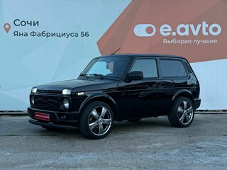 2021 Lada (ВАЗ) 2121 (4x4) Urban I Рестайлинг (2020), чёрный, 875000 рублей, вид 1