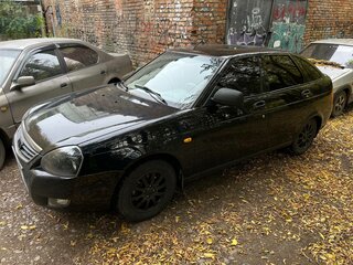 2012 Lada (ВАЗ) Priora I, чёрный, 415000 рублей, вид 2