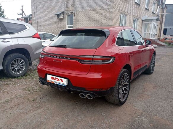 2019 Porsche Macan S I Рестайлинг, красный, 3947850 рублей - вид 2