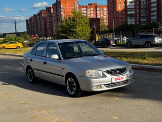 2004 Hyundai Accent ТагАЗ II, серебристый, 315000 рублей, вид 3