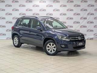 2012 Volkswagen Tiguan I Рестайлинг, синий, 1179000 рублей, вид 3
