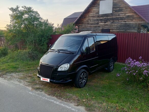 2008 ГАЗ Соболь (2217), чёрный, 1700000 рублей